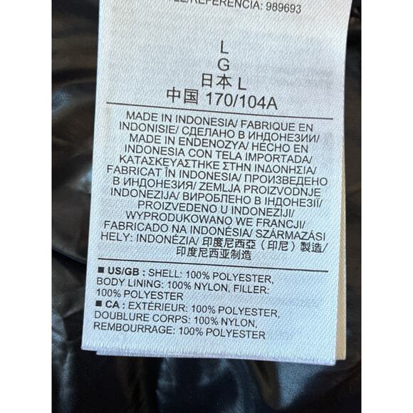 GAP Women's Plaid Full Zip Outdoor Padded Sleeveless Winter Vest  size L - Picture 8 of 9